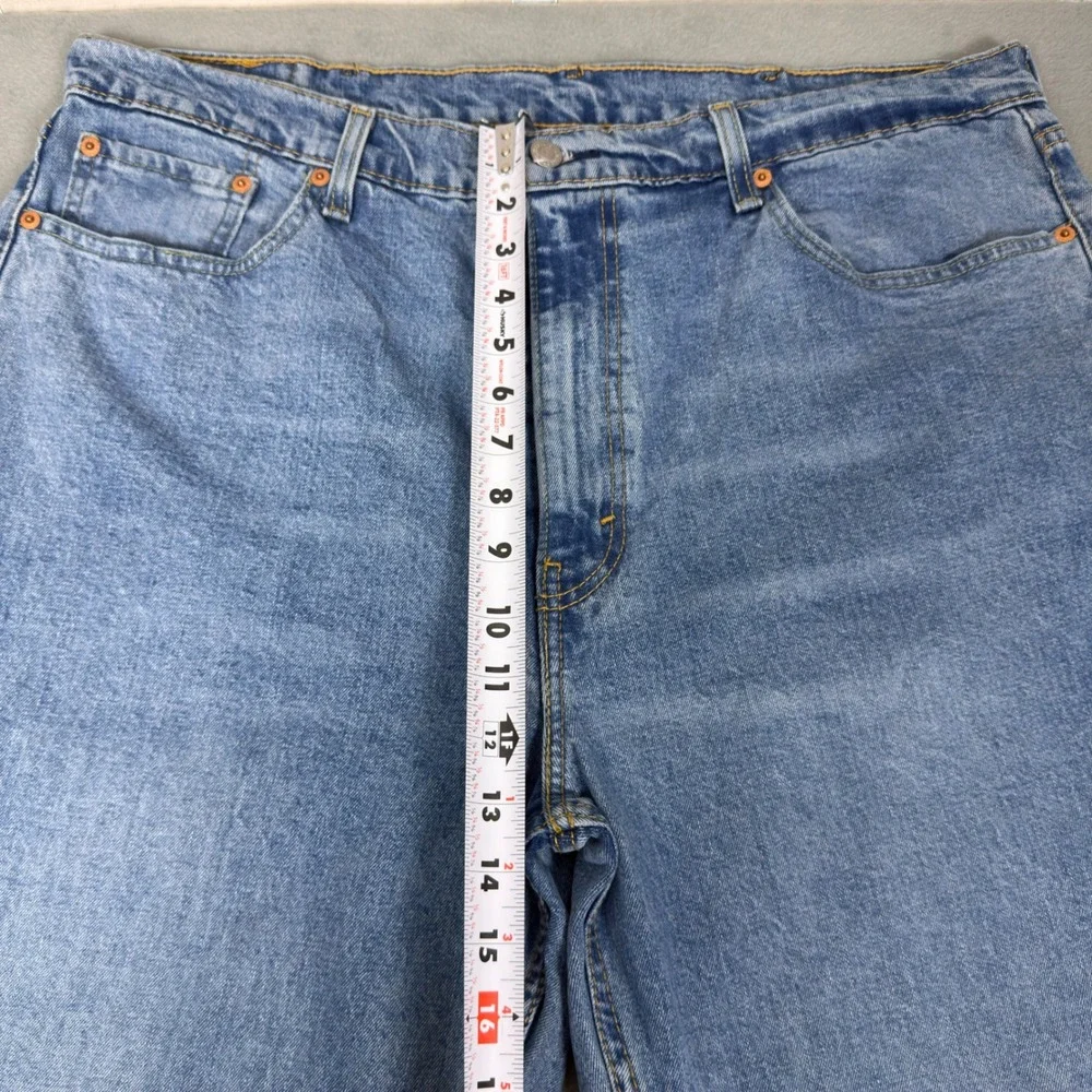 Levi's‎ 550 Relaxed Fit Jeans Tapered Leg Blue Denim Medium Wash 40x30